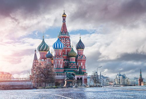 Светлое утро на Красной Площади