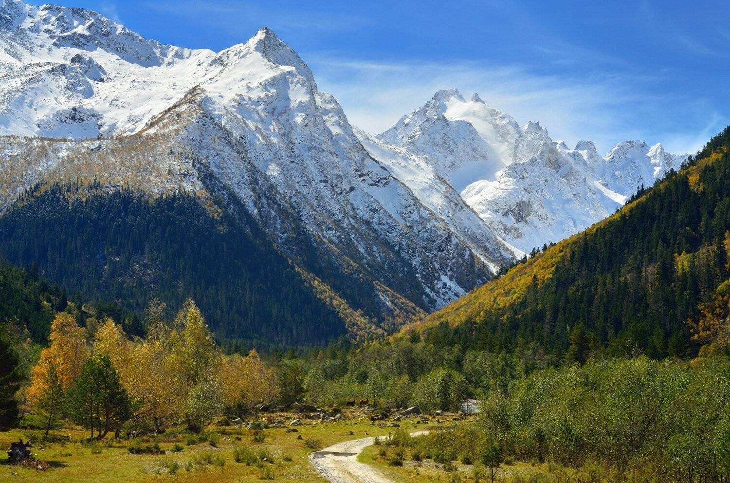 горы осень гондарай, Александр Жарников