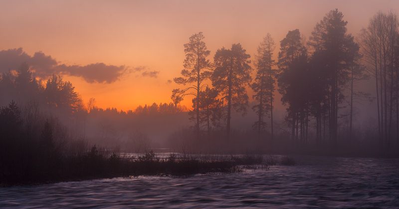 река юрюзань, меседа, тюлюк Под покровом сумерек фото превью