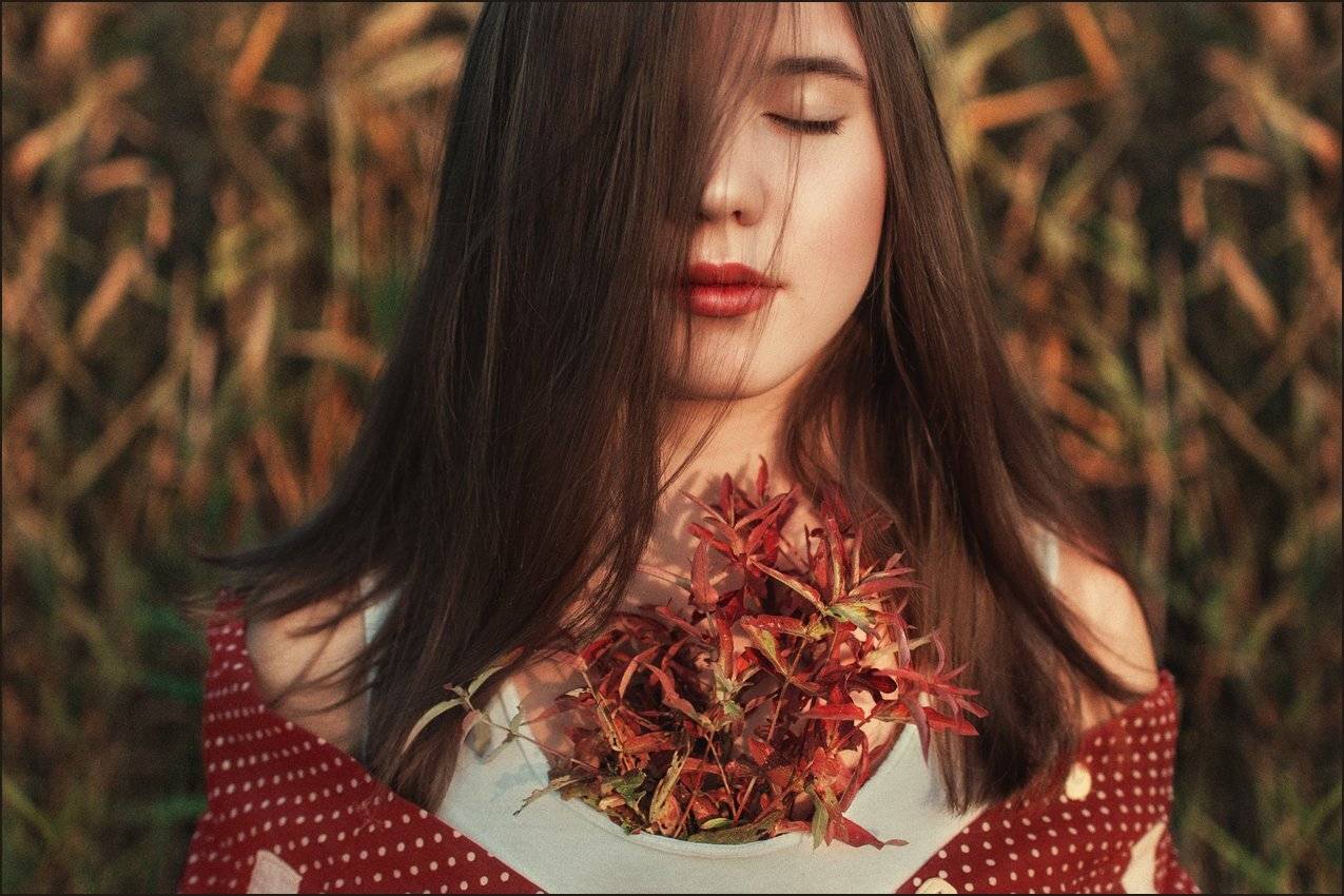 девушка, портрет, girl, portrait, Tiana Karpunina