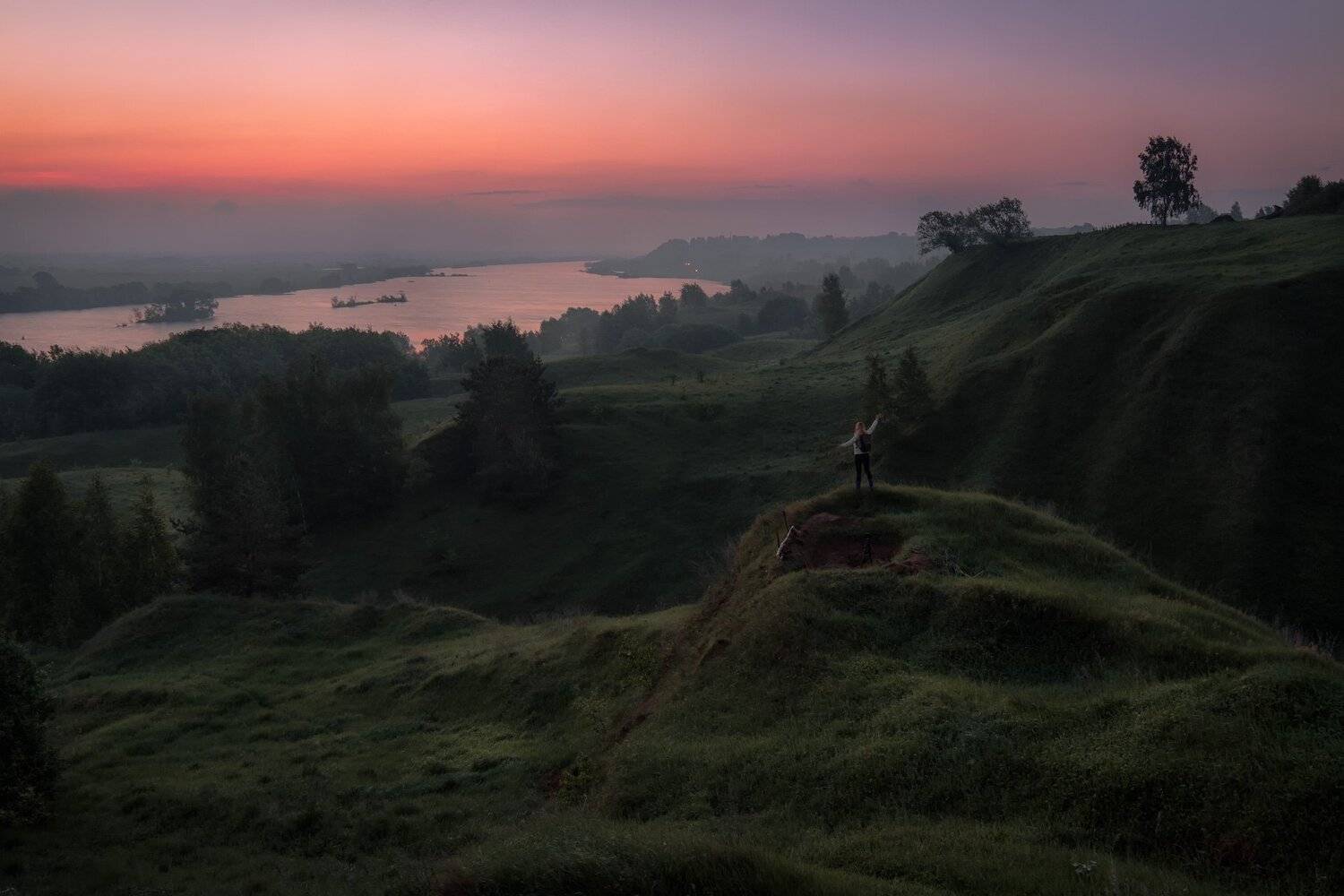 пейзаж, природа, константиново, ока, река, есенин, рассвет, зяря, берег, Андрей Чиж