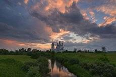 Летний вечер в Савинском