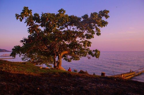 Тёплые краски заката