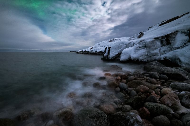 Ночной берег фото превью