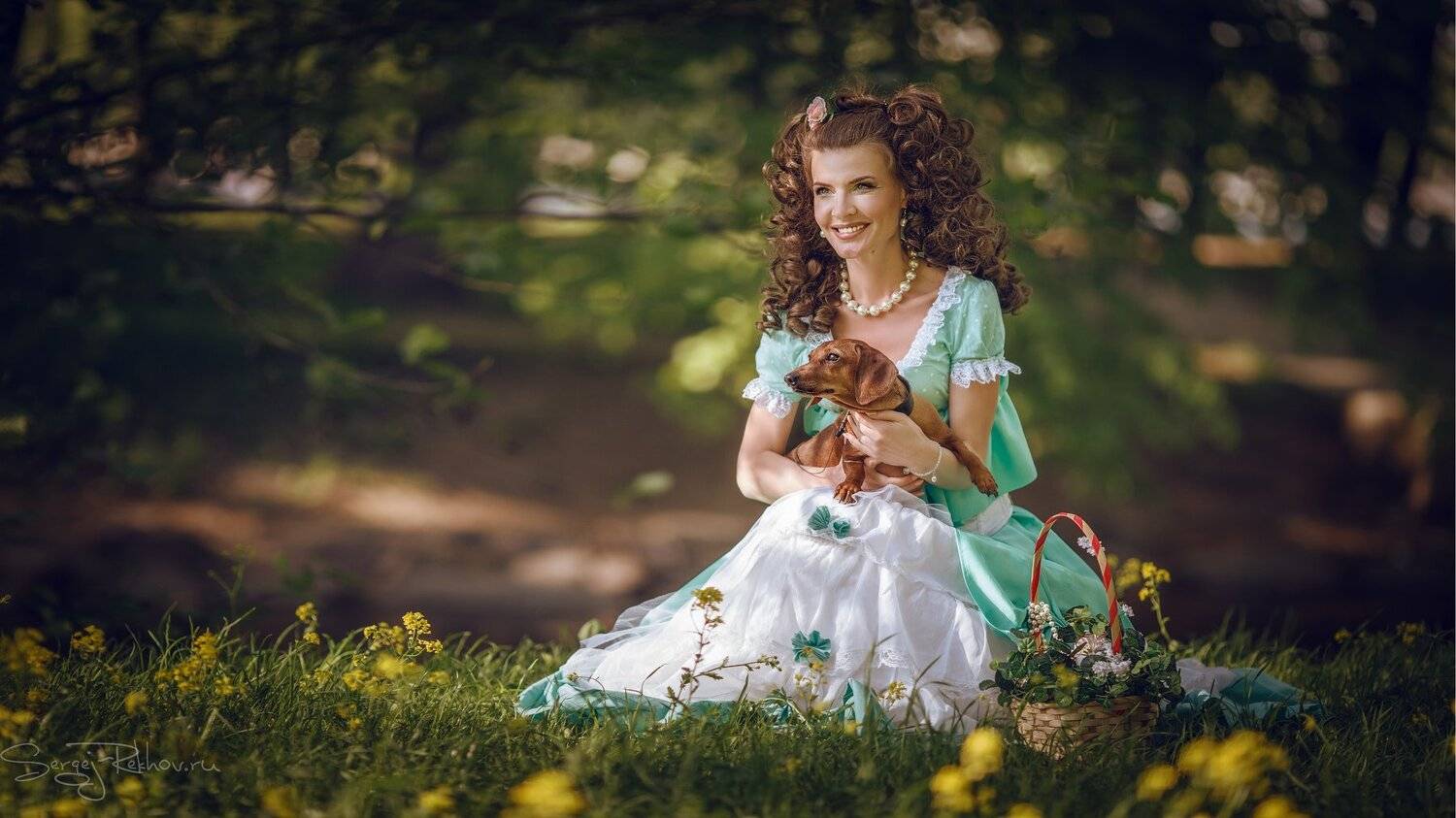девушка, модель, портрет, парк, гламур, rekhov, Сергей Рехов