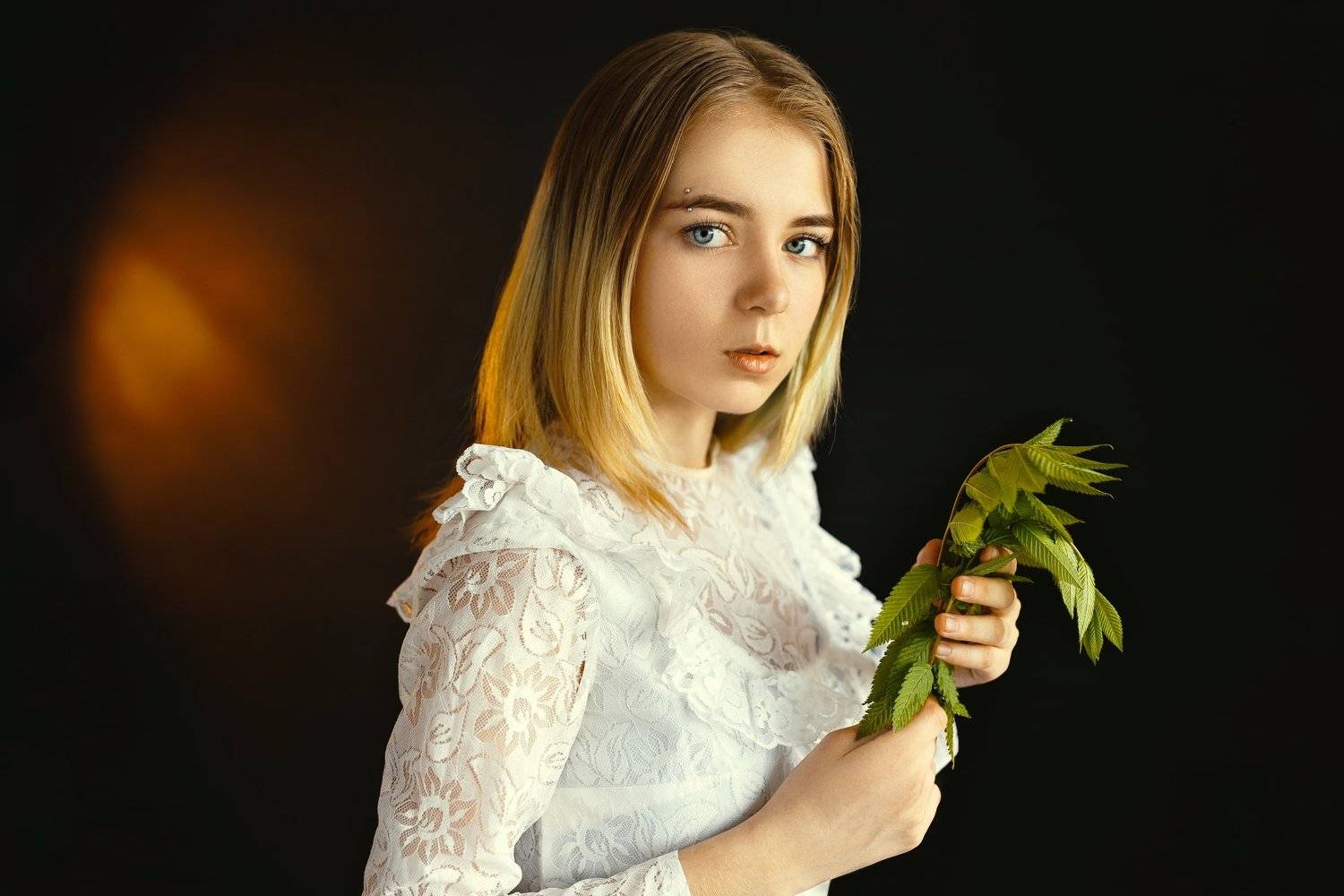 portrait, girl, people, color, eyes, light, девушка, studio, студия, портрет, head, свет, человек, эмоции, цвет, фотосессия, Иван Лосев