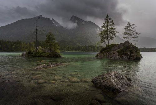 Озеро Хинтерзее. Германия.