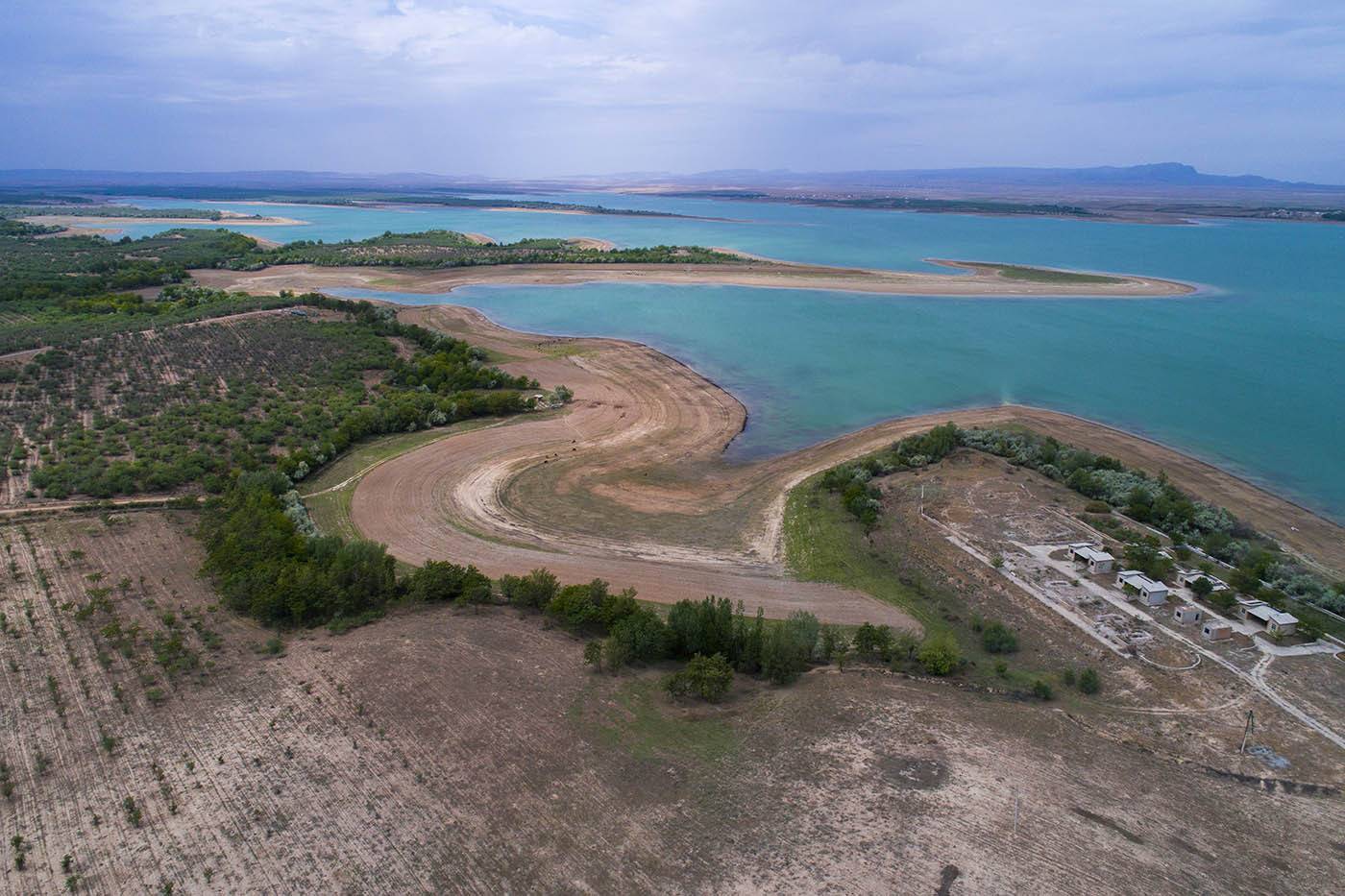 Узбекистан, сад, водохранилище, аэро, дрон, aerial, Борис Резванцев