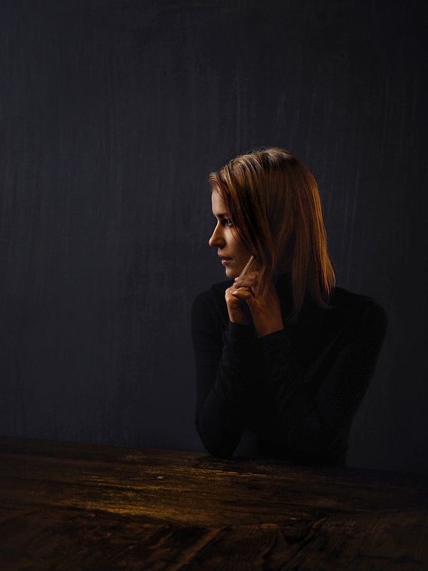 портрет, девушка, модель, portrait  фото превью