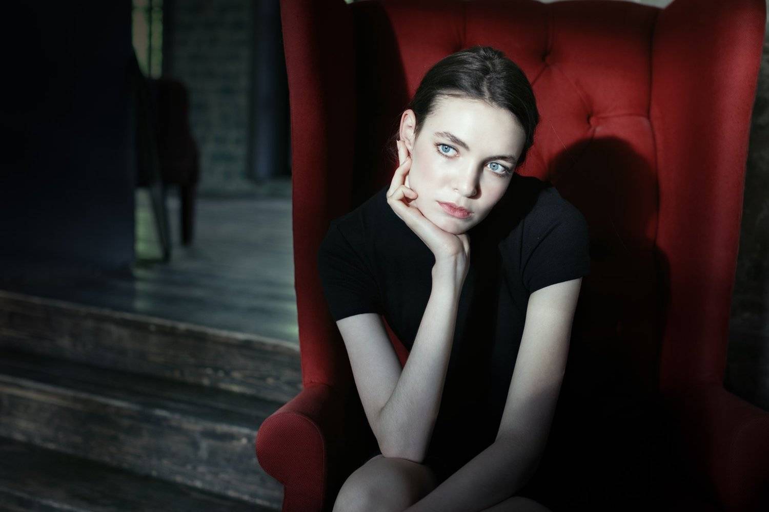 Портрет, женский портрет, студийная фотография, постановочная фотография, fine art, Григорий Мальнёв