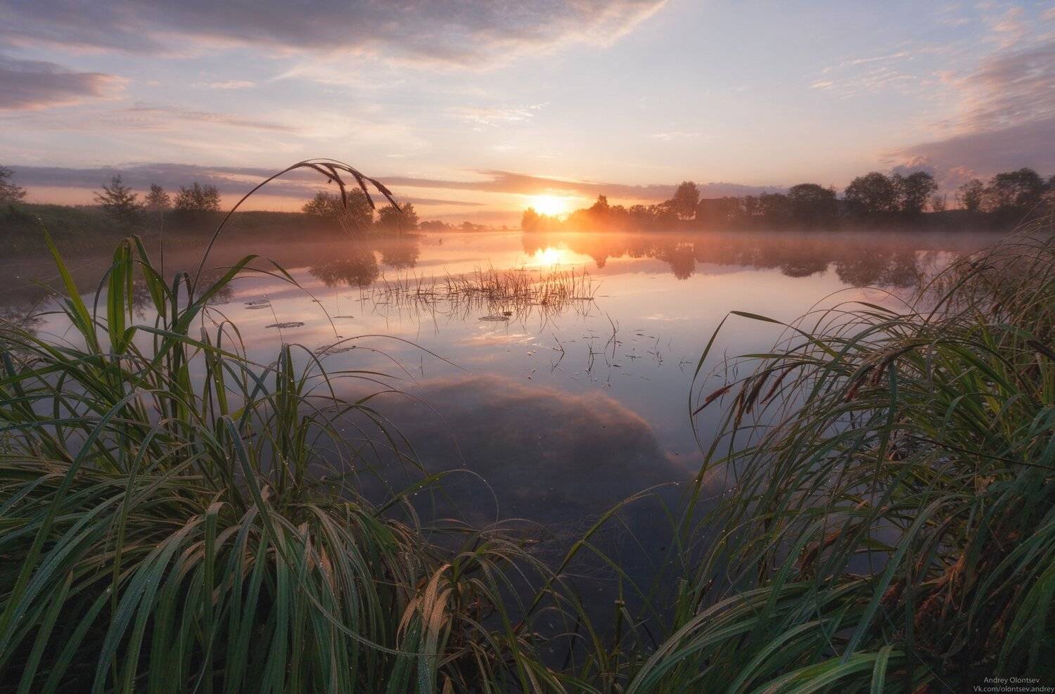 солнце, россия, рассвет, природа, подмосковье, погода, пейзажи, пейзаж, отражение, наукоград, красота, дубна, вода, весна, weather, water, spring, russia, reflection, naukograd, nature, moscow, landscape, dawn, canon dubna, beauty, Андрей Олонцев