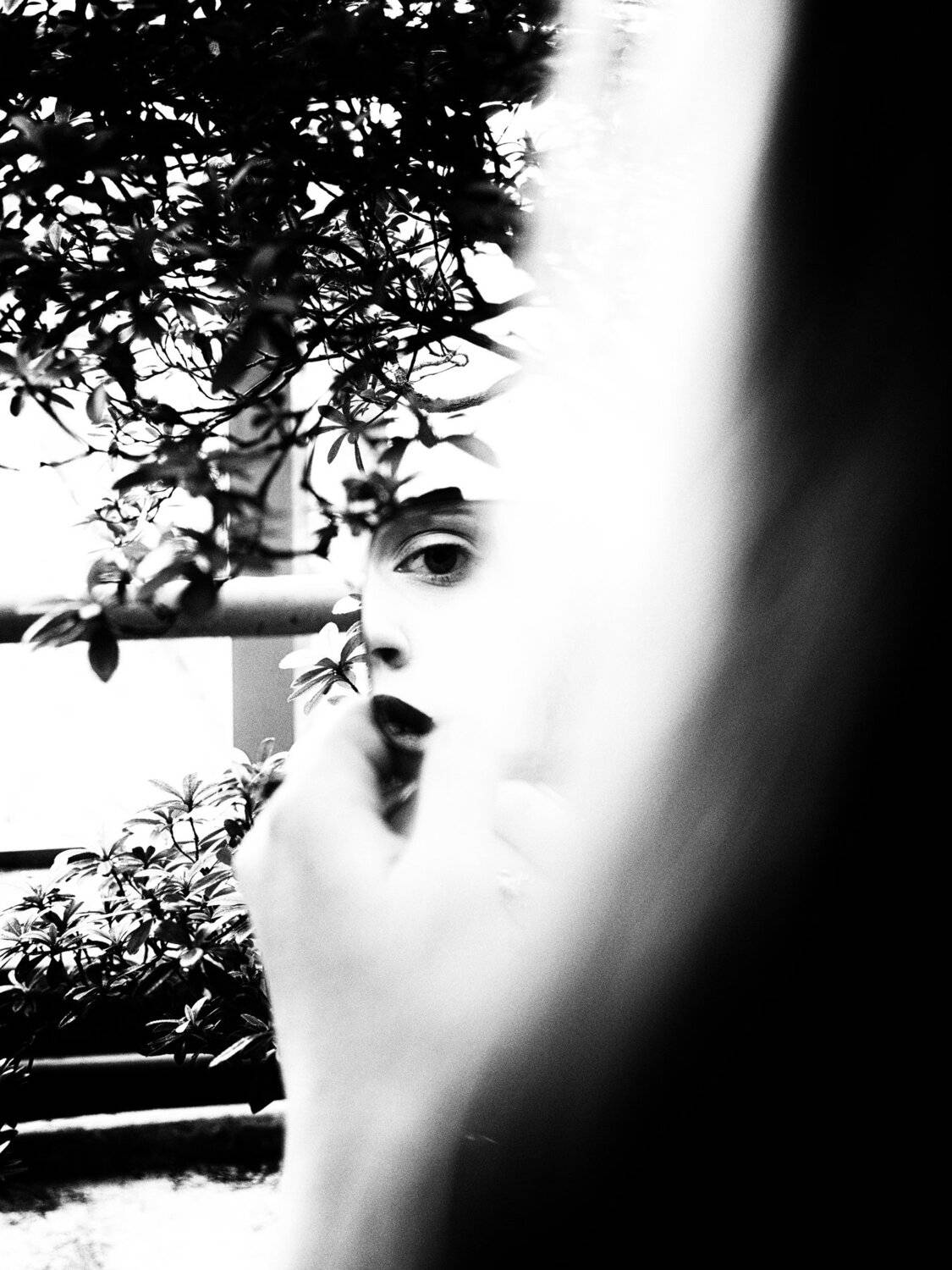 Moscow, Russia, Black and white, Monochrome, Portrait, Reflection, Mirror, Elena Beregatnova