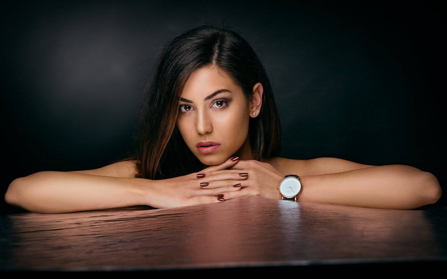 портрет, девочка, Александър Киричев