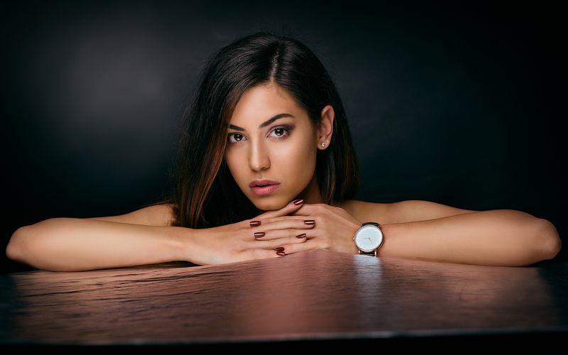 портрет, девочка Деси фото превью