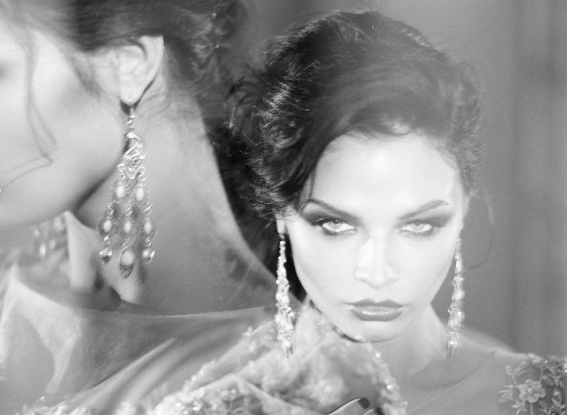 studio, makeup, style, art, light, color, portrait, model, girl *** фото превью