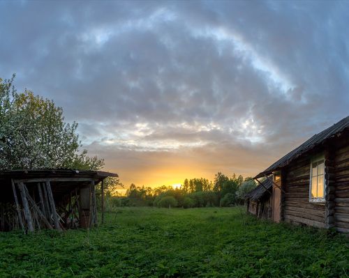 Деревня в Новгородской области