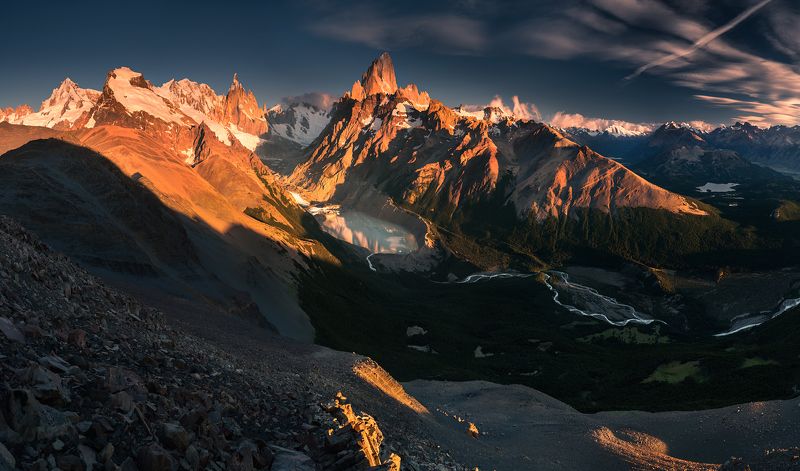 Panorama view from Pliegue Tumbado
