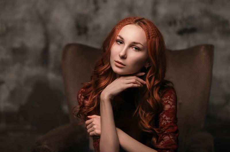 девушка модель арт art портрет бьюти красота Anna фото превью