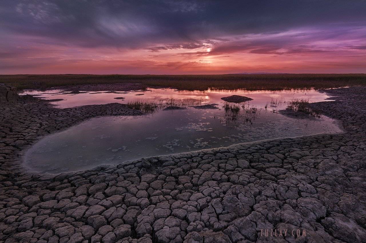 темрюк, таманский полуостров, земля таманская, грязевой вулкан, вулканы тамани, вечер на вулкане, Владимир Тузлай