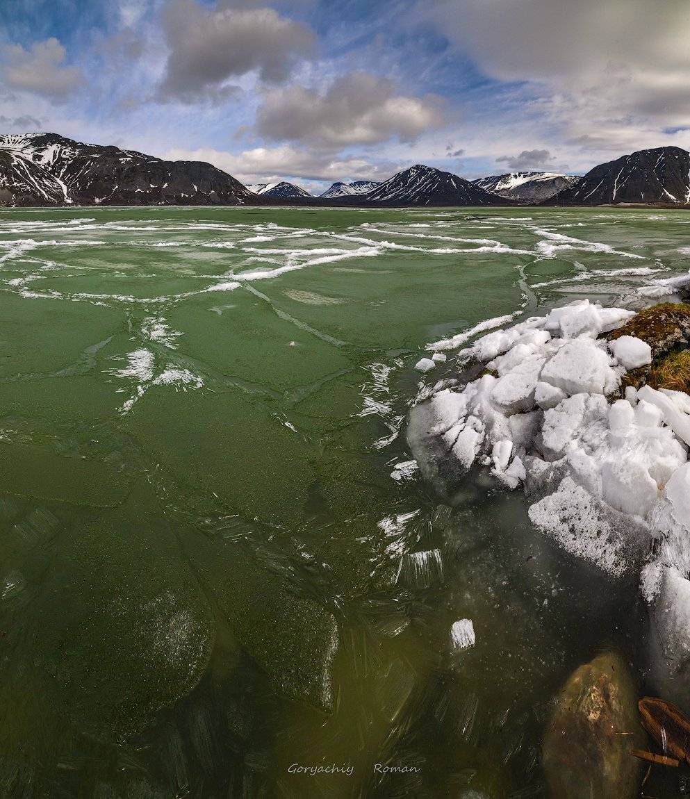 север, кольский, хибины, заполярье, большой вудъявр,, Роман Горячий