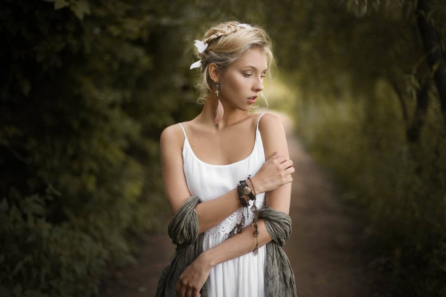 портрет арт art девушка красота модель, Баринова Аполлинария