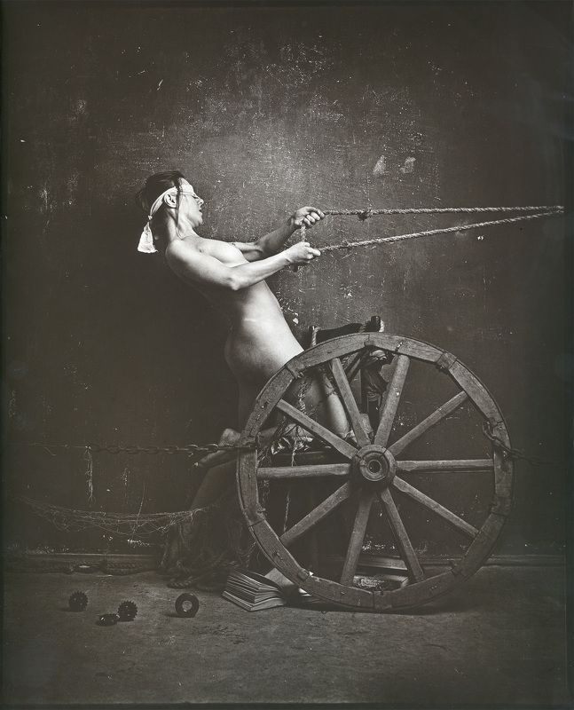 пленка, ручная печать колесница фото превью