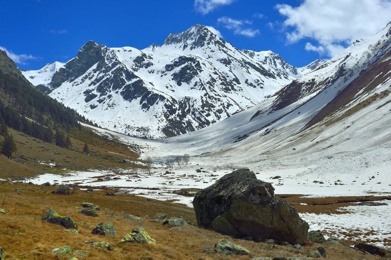 горы весна кавказ, Александр Жарников