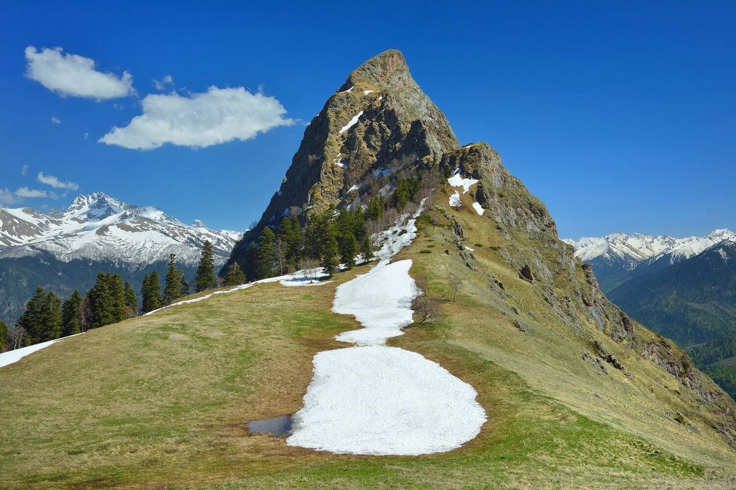 горы весна кавказ закан, Александр Жарников