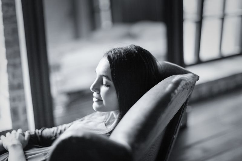 Портрет, женский портрет, студийная фотография, постановочная фотография, fine art Agata фото превью