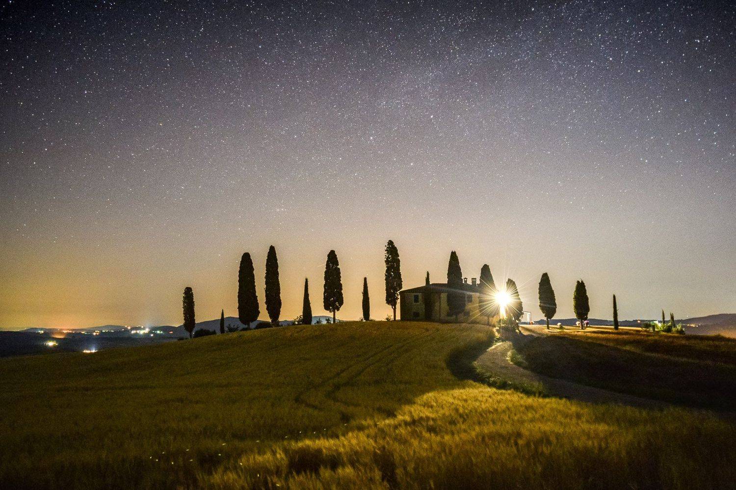 тоскана ночь звезды светлячок, Исаков Дмитрий