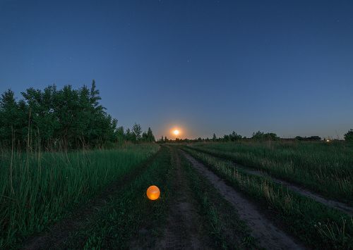 На закате луны