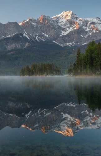 Озеро Айбзее. Германия. 