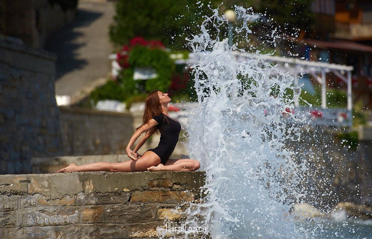 ballerina, dance, dancing, portrait, street, outdoor, Enzeru Akira