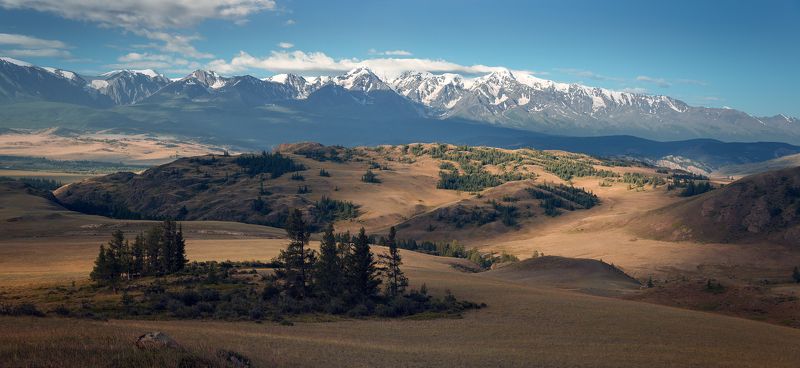 landscape, пейзаж, природа, nature, горы, mounts, mountains, altai, siberia, russia, travel, trip, алтай, сибирь, россия, путешествия, туризм, red, morning, sunrise, early morning, range, big, high, красный, утро, раннее, хребет, большой, высокий, summer Северо-Чуйский хребет на рассвете / Sunrise at the North-Chuya Range фото превью