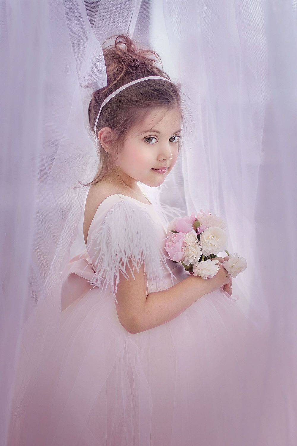 маленькая модель, дети, красивая девочка, Запорощенко Эльвира