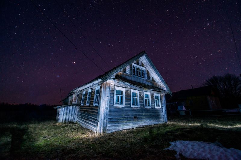 великий двор, весна, вологодчина, кема, север,ночь * фото превью