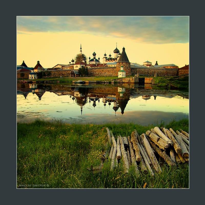 пейзаж, , музыка в белую ночь. о. Соловки фото превью