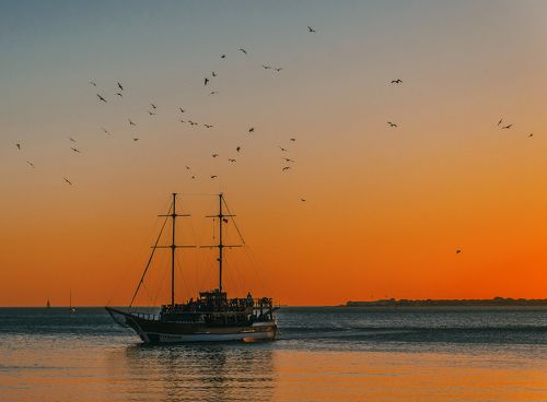 История майского вечера.