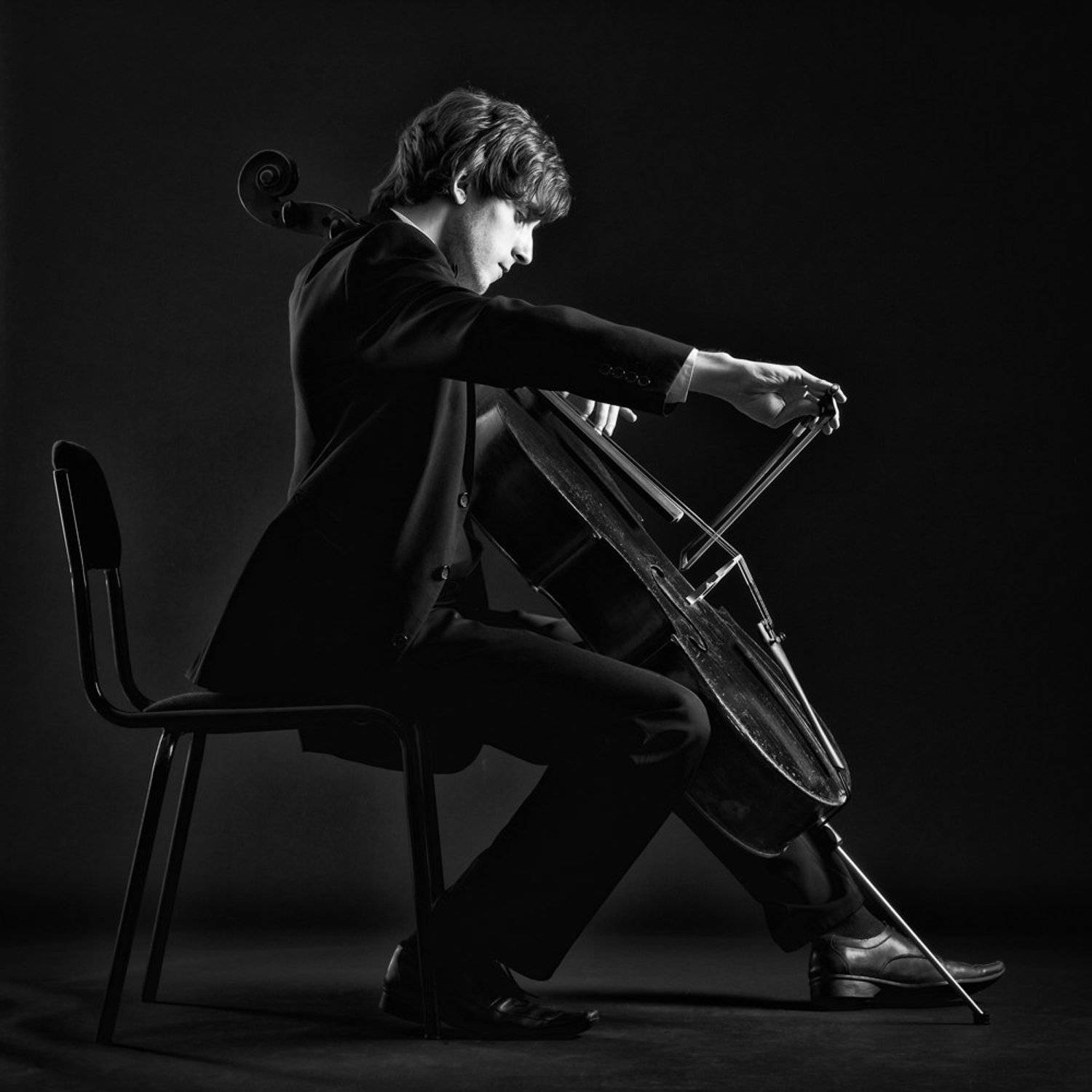 музыка, виолончель, портрет,, Refat Mamutov