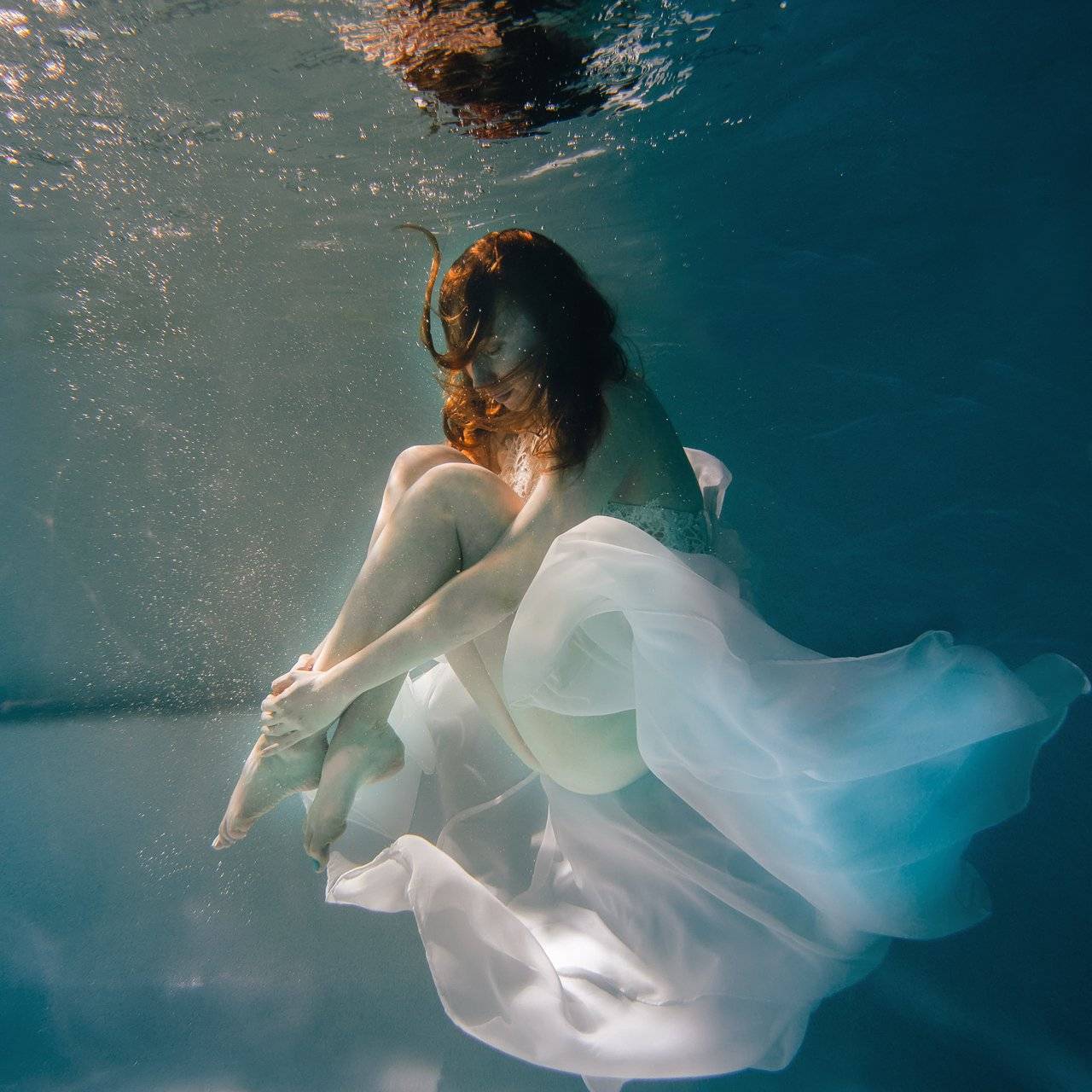 подводная съёмка, Marie Dashkova