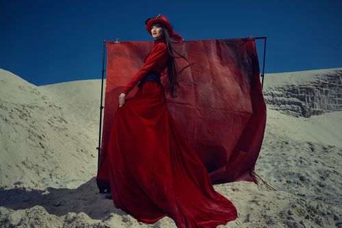 Съемка для дизайнера одежды Алисы Максимовой