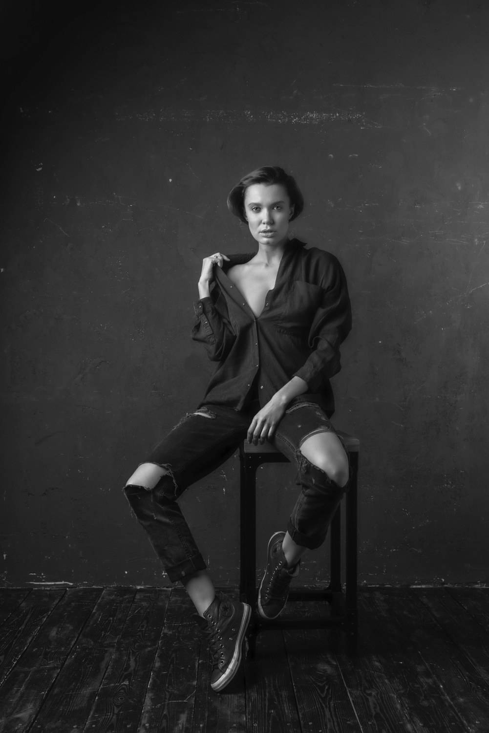 портрет, жанр, девушка, студия, Владимир Фирсов