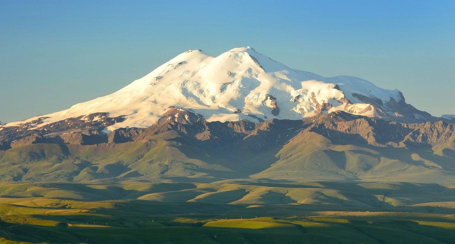 горы лето утро бермамыт эльбрус, Александр Жарников