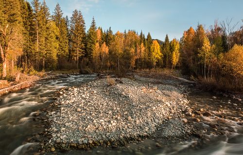 Маленькая,но очень гордая речка.