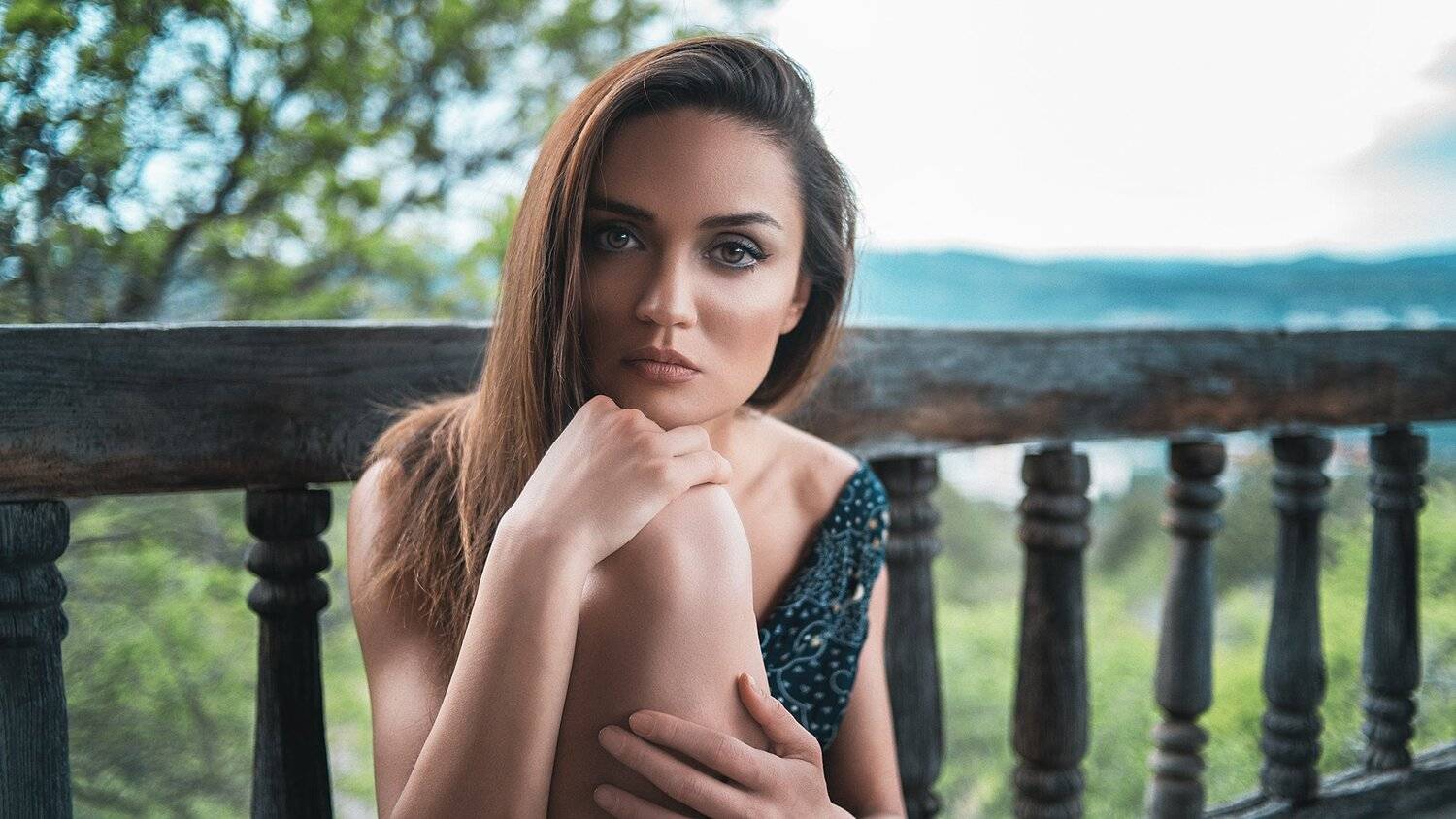 portrait girls women fashion, Nikolozi Meskhi