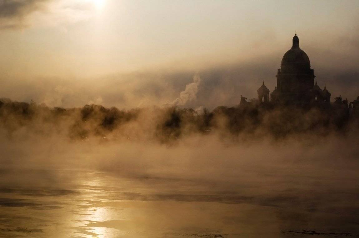 нева,петербург,вскипела,туман,александр алексеев,881,питер, Александр Алексеев