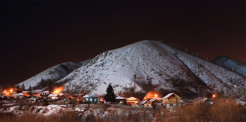 красноярск, базаиха, горы У подножья горы фото превью