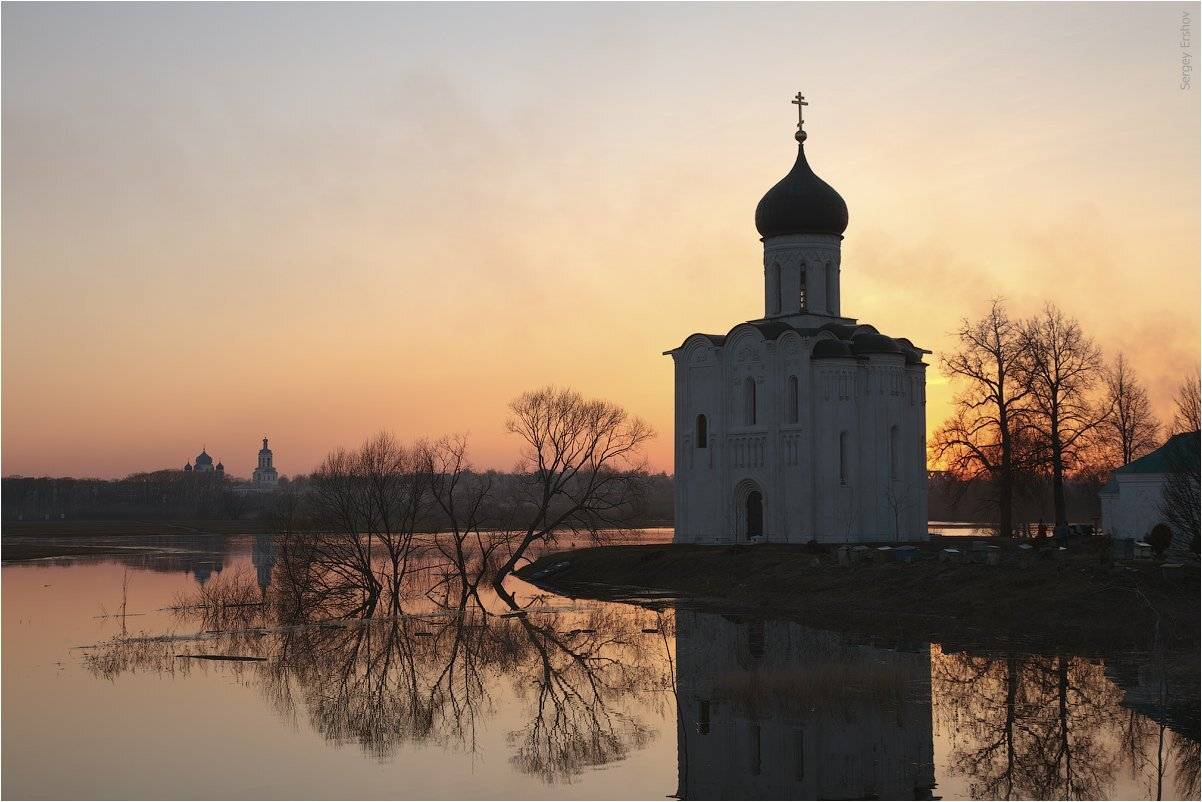 покрова на нерли, разлив, Сергей Ершов