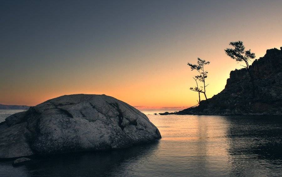 байкал, ольхон, утро, восход, Николай Морский