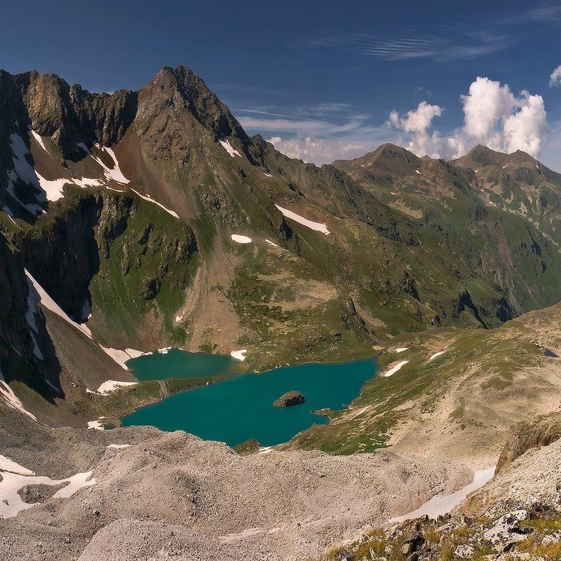 горы, кавказ, озеро, безмолвия ТАМ ВСЕГДА ХОРОШО,,,,,, фото превью